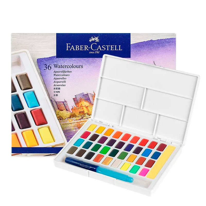 Acuarela Studio Faber Castell 36 Colores