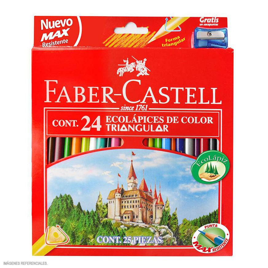 Lapices Faber Castell de 24 colores