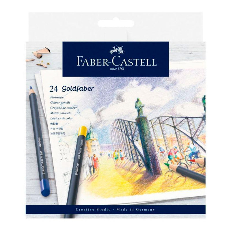 24 Lapices de Color Faber Castell GoldFaber Carton