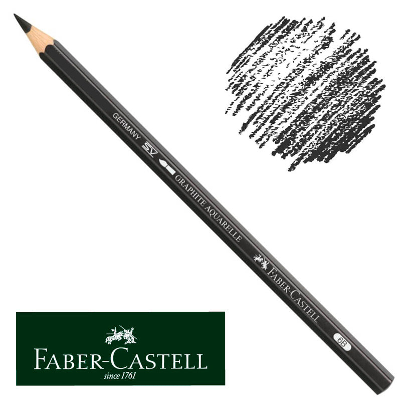 Lapiz Grafito Acuarelable Faber Castell