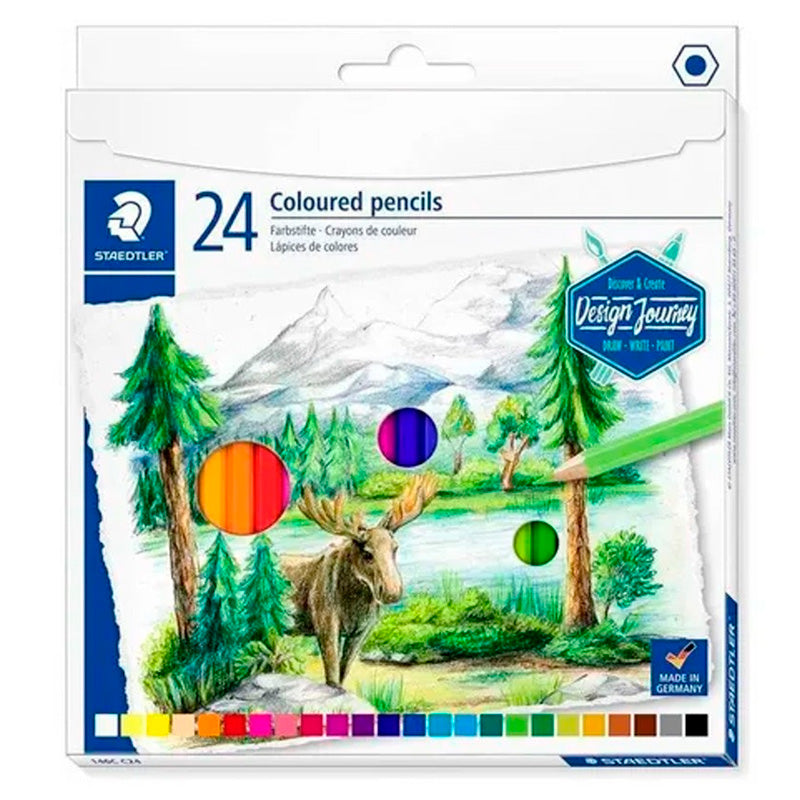 Lapices Staedtler x 24 colores acuarelables