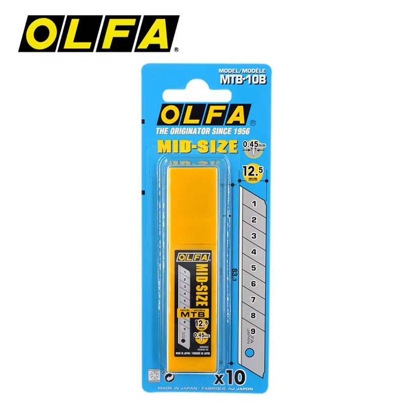 SET X10 REPUESTOS DE CUCHILLA OLFA MTB-10B