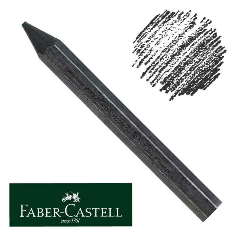 GRAFITO PURO EN BARRA PITT FABER CASTELL NEGRO