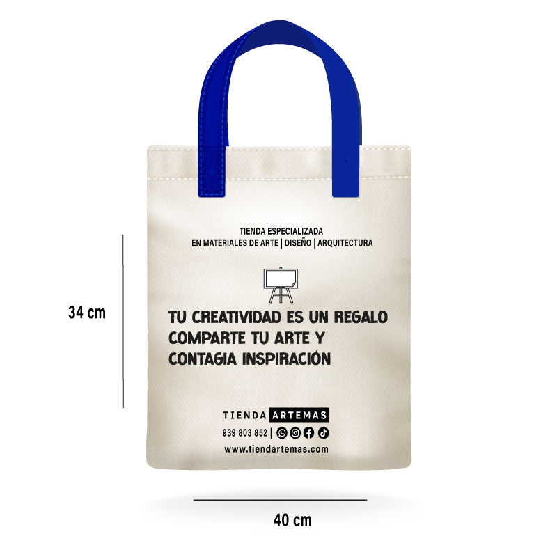 Tote bag artistico A3 tienda artemas