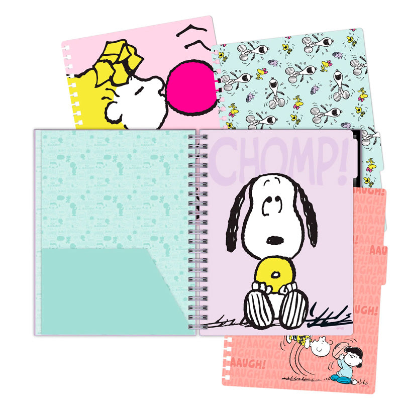 Cuaderno Dgnottas Universitario A5 - Snoopy