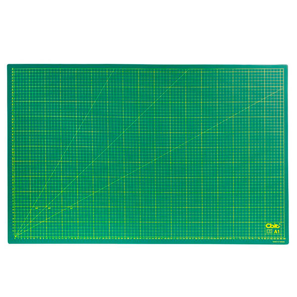 Base de corte A1 verde Cbit, Tabla de corte 60x90 cm
